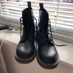1460 BLACK doc martins NEVER WORN